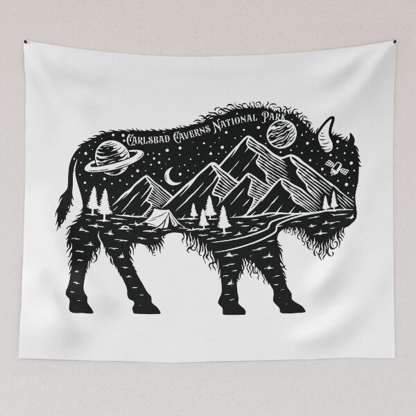 Item preview, Carlsbad Caverns National Park Starry Sky Bison designed and sold by JordanHolmes.