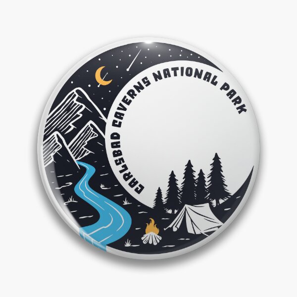 Item preview, Carlsbad Caverns National Park Moon Camp designed and sold by JordanHolmes.