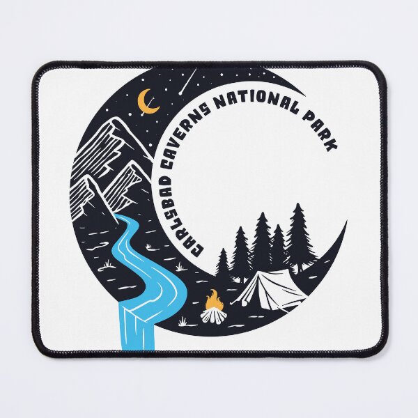 Item preview, Carlsbad Caverns National Park Moon Camp designed and sold by JordanHolmes.