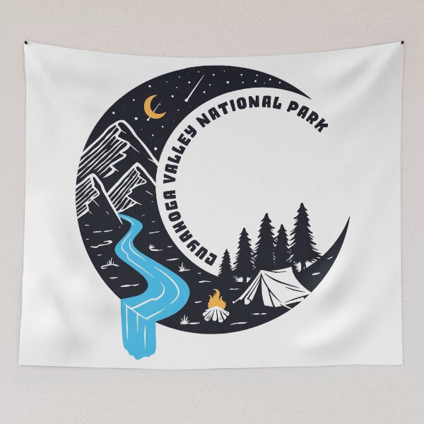 Item preview, Cuyahoga Valley National Park Moon Camp designed and sold by JordanHolmes.