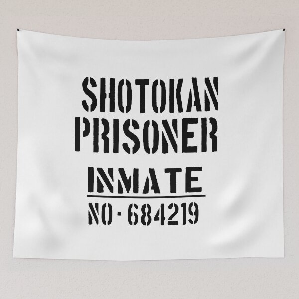 Item preview, Shotokan Prisoner Inmate! Funny Halloween Karate Costume Design - Japanese Martial Art Design For A Karate Lover designed and sold by TheKarateStore.