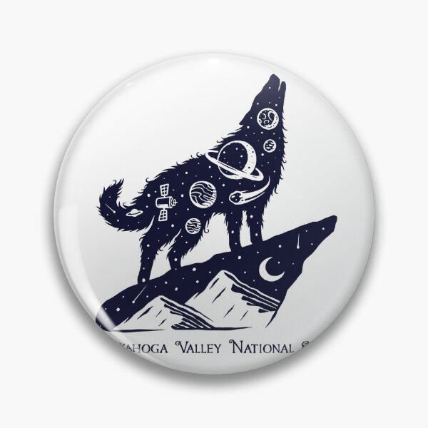 Item preview, Cuyahoga Valley National Park Space Wolf designed and sold by JordanHolmes.