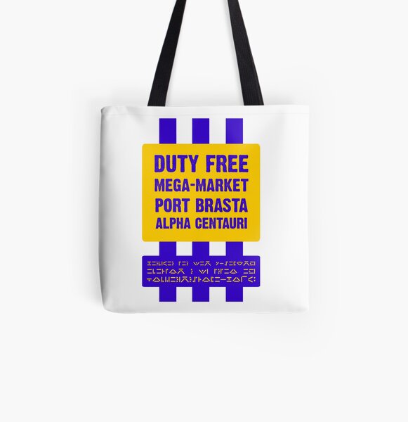 Port Brasta Mega-Market, Alpha Centauri All Over Print Tote Bag