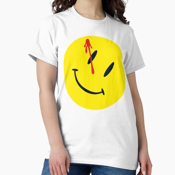 Item preview, Watchmen smiley designed and sold by Vile Art.