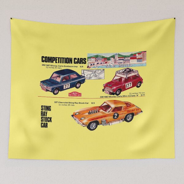 Item preview, TOY DIE CAST RACING CARS - CATALOGUE designed and sold by ThrowbackAds.