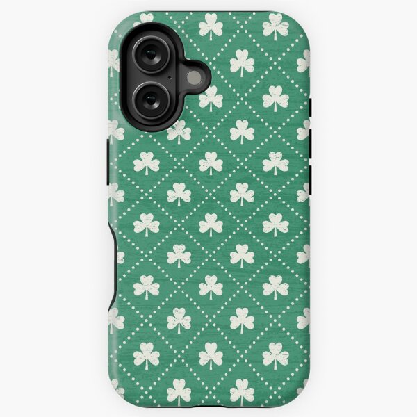 Item preview, Shamrock On! - Emerald Green Background designed and sold by Daisy Beatrice.