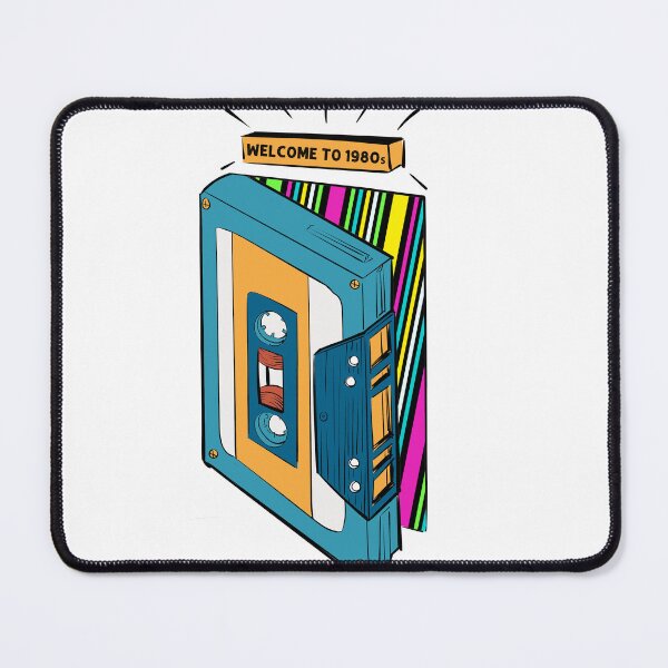 Item preview, Welcome To 1980s 80s Cassette Tape 1980s Retro Vintage Throwback Music designed and sold by Crazy Trendy Designs.