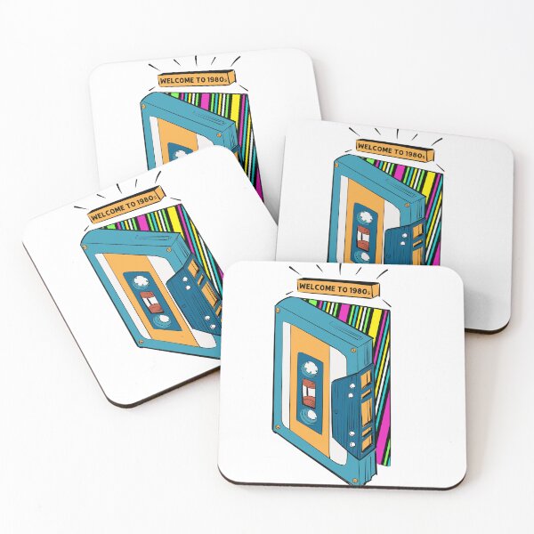 Item preview, Welcome To 1980s 80s Cassette Tape 1980s Retro Vintage Throwback Music designed and sold by Crazy Trendy Designs.