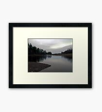 On The Wallace River Framed Print