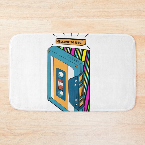 Item preview, Welcome To 1980s 80s Cassette Tape 1980s Retro Vintage Throwback Music designed and sold by Crazy Trendy Designs.