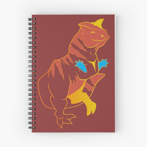 Item preview, Carnotaurus Impressing the Ladies | Cute Kawaii Dinosaur Fossil | Jurassic World Planet Red Blue Documentary designed and sold by itsstrangetimes.