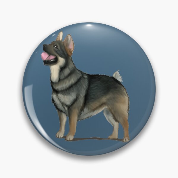 Item preview, Happy Swedish Vallhund puppy dog designed and sold by ODINDISA.