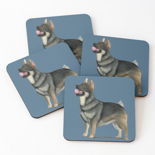 Item preview, Happy Swedish Vallhund puppy dog designed and sold by ODINDISA.