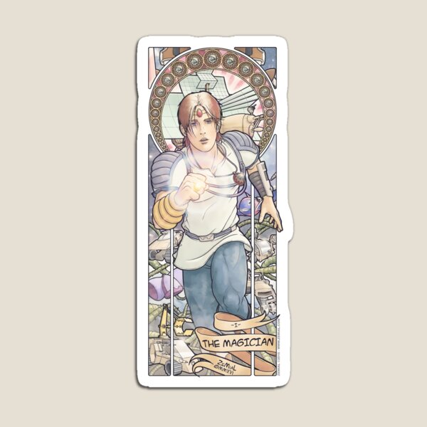 I - THE MAGICIAN (ZeMiaL) Magnet