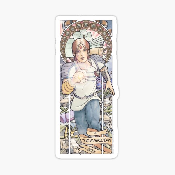 I - THE MAGICIAN (ZeMiaL) Sticker