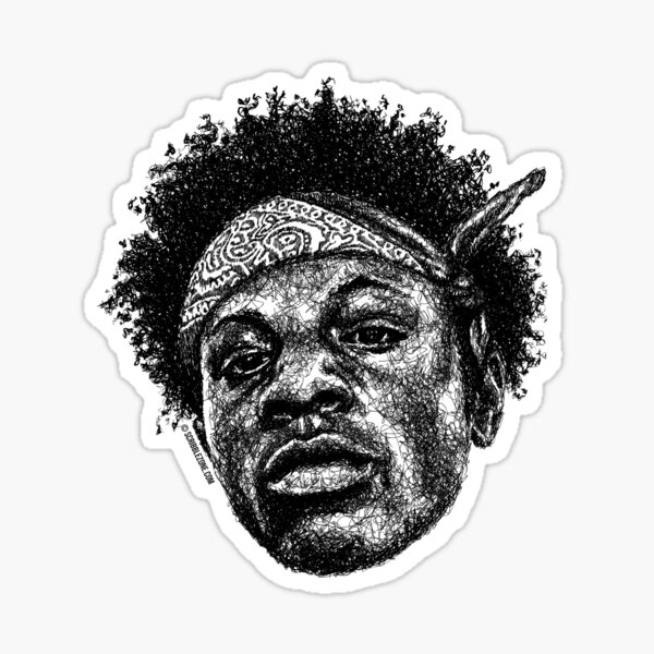 Scribbled BADMON Sticker