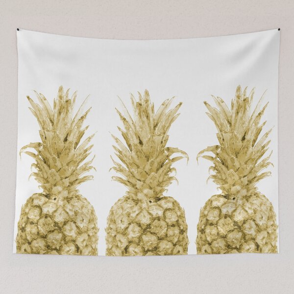 Item preview, Gold Pineapple Trio designed and sold by maryedenoa.