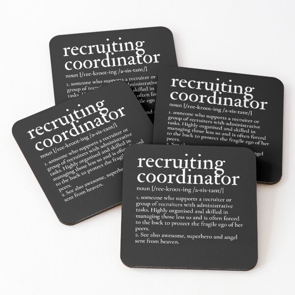Item preview, Recruiting Coordinator Recruitment Assistant designed and sold by Click-Like.