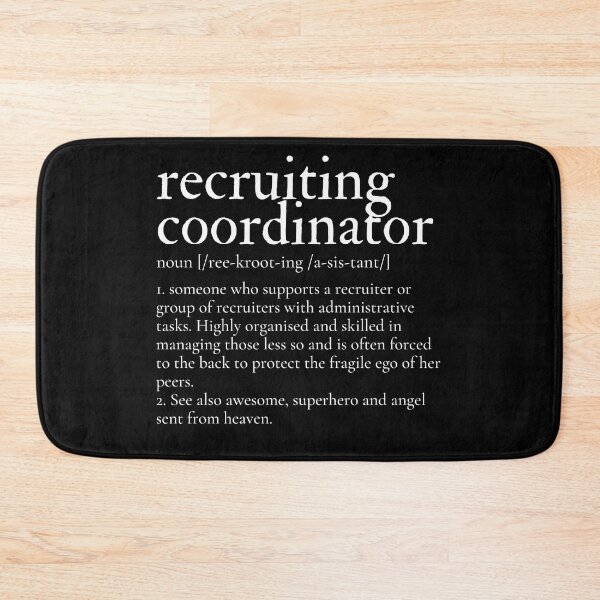 Item preview, Recruiting Coordinator Recruitment Assistant designed and sold by Click-Like.