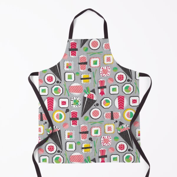 Item preview, Paper cut geo sushi // grey background designed and sold by SelmaCardoso.