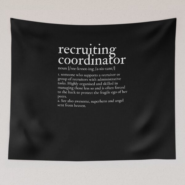 Item preview, Recruiting Coordinator Recruitment Assistant designed and sold by Click-Like.