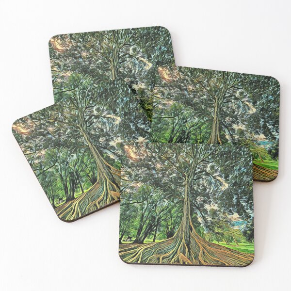 Item preview, Moreton Bay Fig Tree Art designed and sold by TastyTonic.