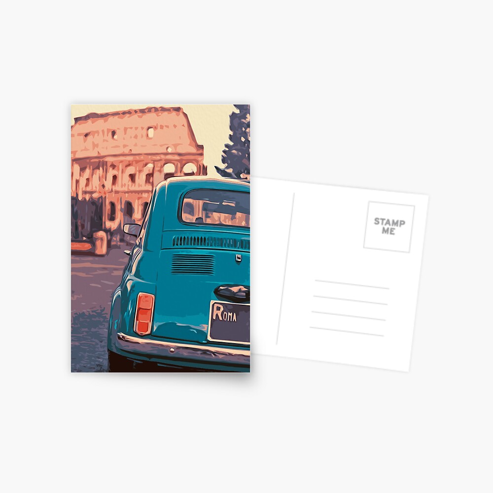 panorama vintage Postal