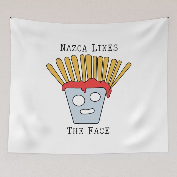 Item preview, Face from Nazca like a bag of fries designed and sold by siloto.