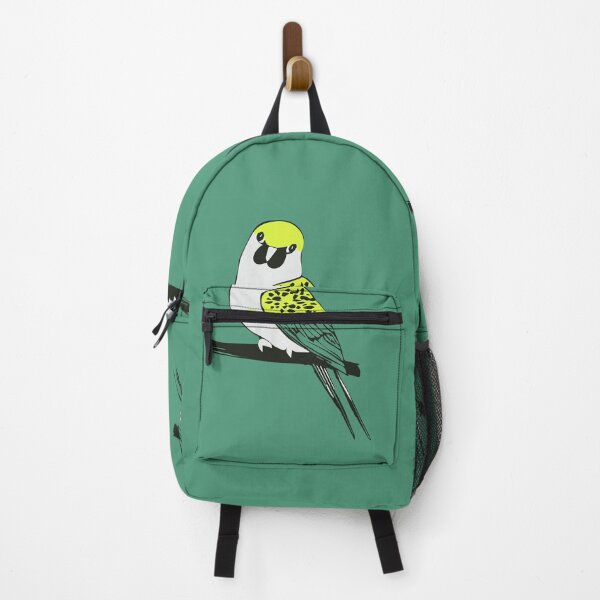 Item preview, Chirpy Yellow and Green Budgerigar designed and sold by woodlarks.