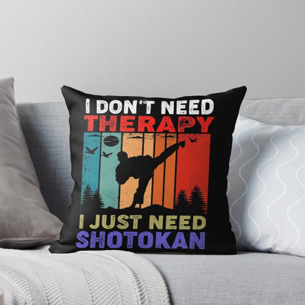 Item preview, I Don't Need Therapy, I Just Need Shotokan! Funny Vintage Sunset, Karate Instructor Design. Japanese Martial Art Design For A Karate Lover designed and sold by TheKarateStore.
