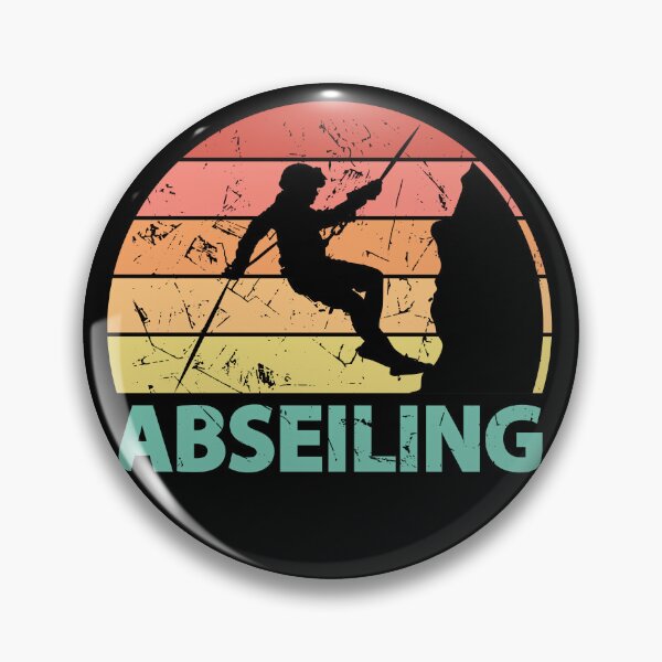 Item preview, Abseiler Rappelling Abseiling Canyoning designed and sold by TheInkElephant.