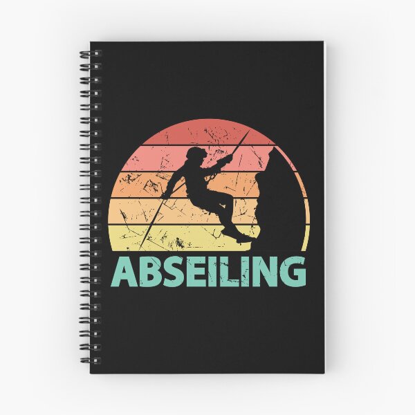 Item preview, Abseiler Rappelling Abseiling Canyoning designed and sold by TheInkElephant.
