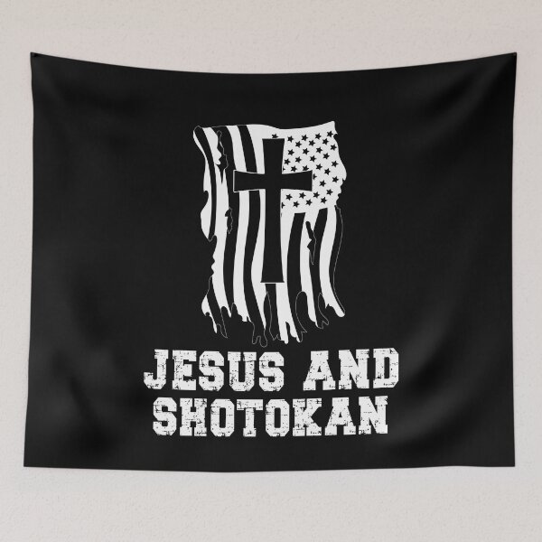 Item preview, Jesus and Shotokan! Funny Christian Karate Instructor Design - Japanese Martial Art Design For A Karate Lover designed and sold by TheKarateStore.