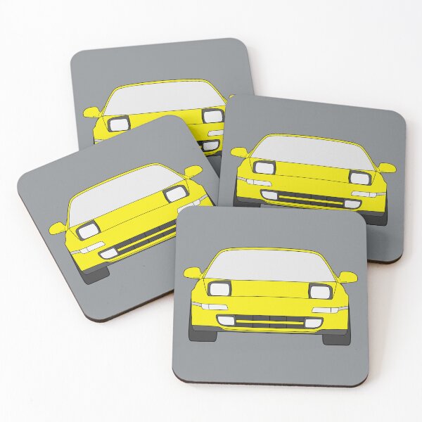 Item preview, Toyota MR2 SW20 1989-1999 solar yellow color designed and sold by EdimDesign.