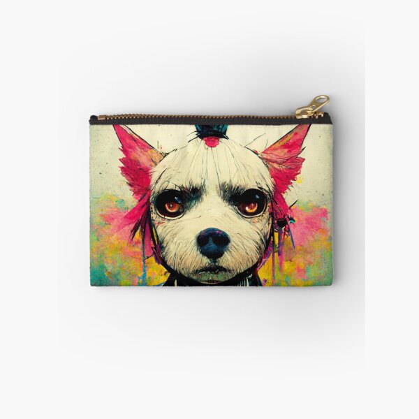 Item preview, dog punk street art designed and sold by keyd-studio.