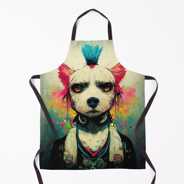 Item preview, dog punk street art designed and sold by keyd-studio.