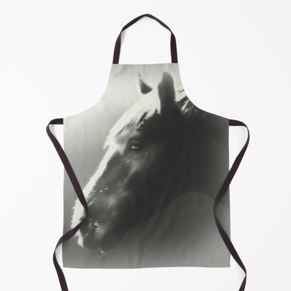 Item preview, horse portrait black and white designed and sold by Francespoppy.