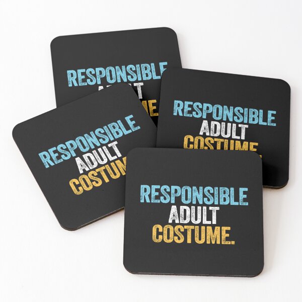 Item preview, HALLOWEEN RESPONSIBLE ADULT COSTUME designed and sold by w1ckerman.