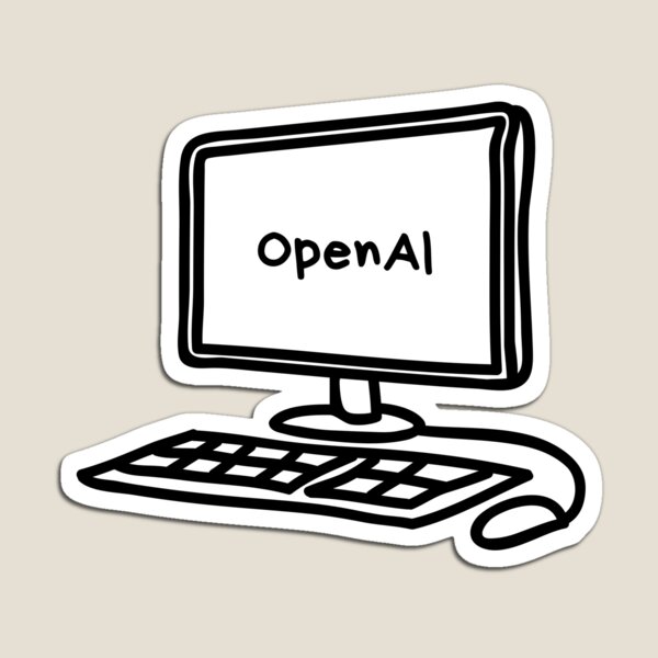 Aperçu de l'œuvre Ordinateur - Openai créée et vendue par CraftwithNadia.