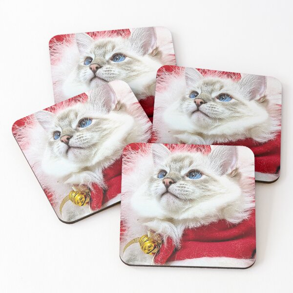 Item preview, Christmas ragdoll kitten designed and sold by Fluffycat2020.