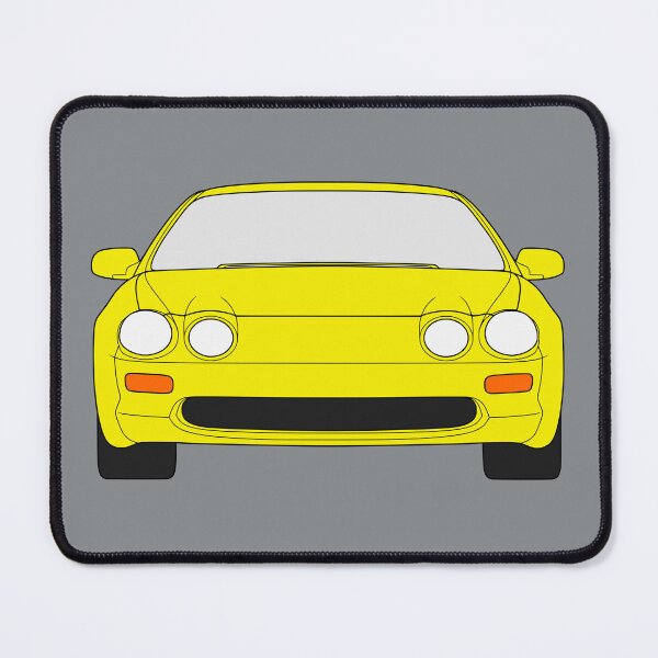 Item preview, Toyota Celica T200 solar yellow color designed and sold by EdimDesign.