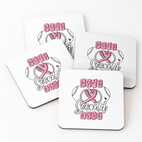 Item preview, Save Second Base Shirt, Breast Cancer Awareness, Cancer Survivors, Softball Pink Ribbon Shirt,Wife Mom Fighter Gift, Baseball Softball Lover designed and sold by NgocCong.