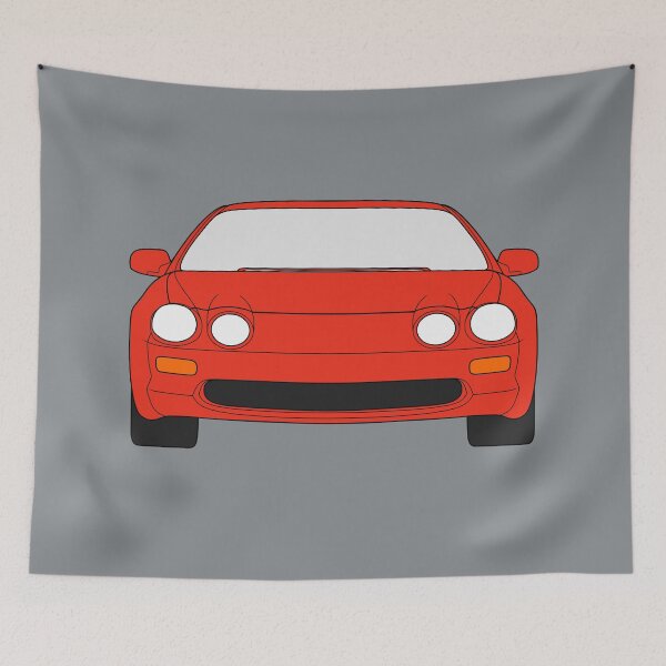 Item preview, Toyota Celica T200 sunburst red color designed and sold by EdimDesign.