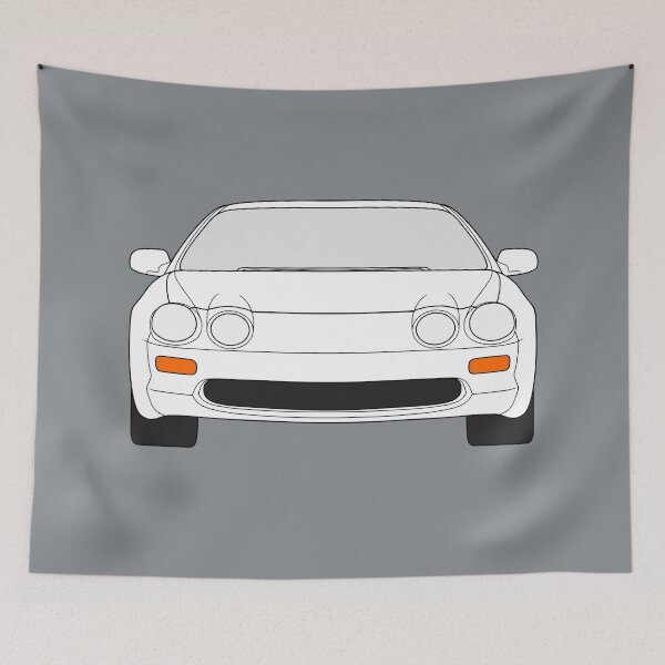 Item preview, Toyota Celica T200 white color designed and sold by EdimDesign.