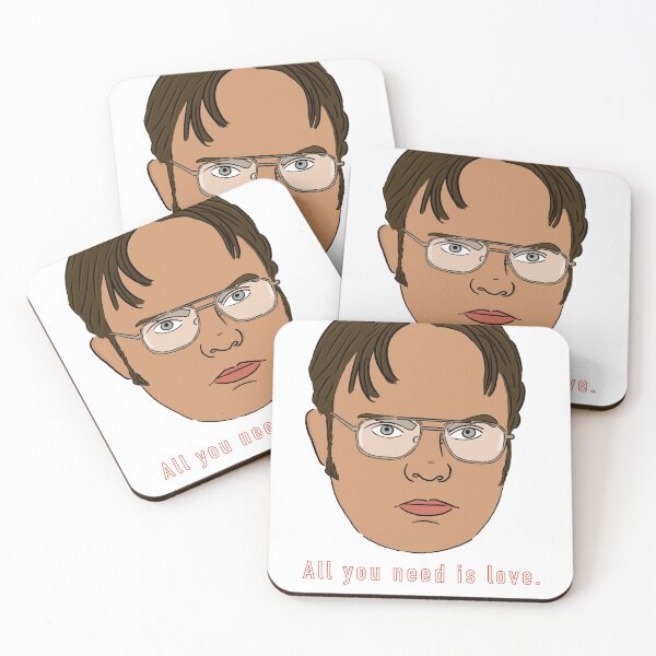 Item preview, All you need is love - Dwight Schrute designed and sold by IzdeChab.
