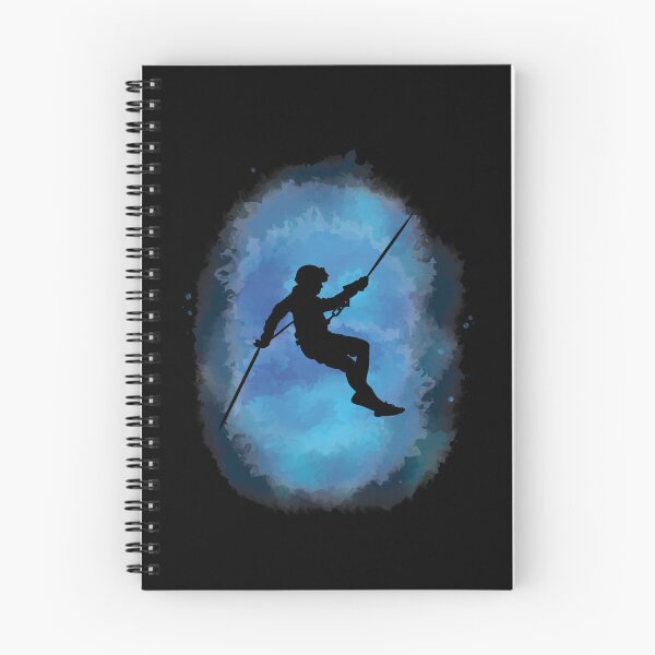 Item preview, Abseiler Rappelling Abseiling Canyoning designed and sold by TheInkElephant.