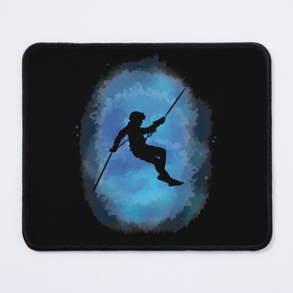 Item preview, Abseiler Rappelling Abseiling Canyoning designed and sold by TheInkElephant.