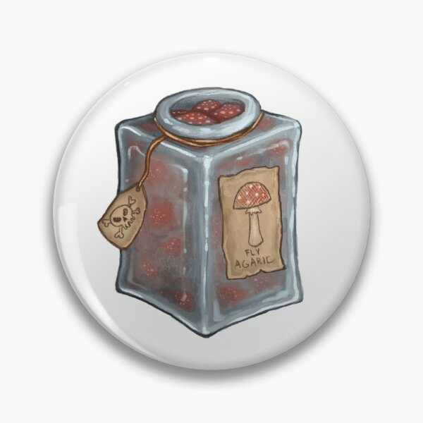 Item preview, Fly Agaric Jar designed and sold by Mind-making-art.
