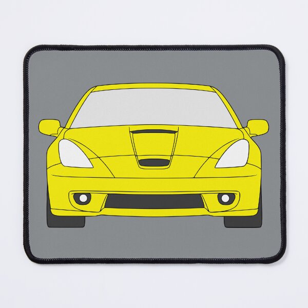 Item preview, Toyota Celica T230 solar yellow color designed and sold by EdimDesign.