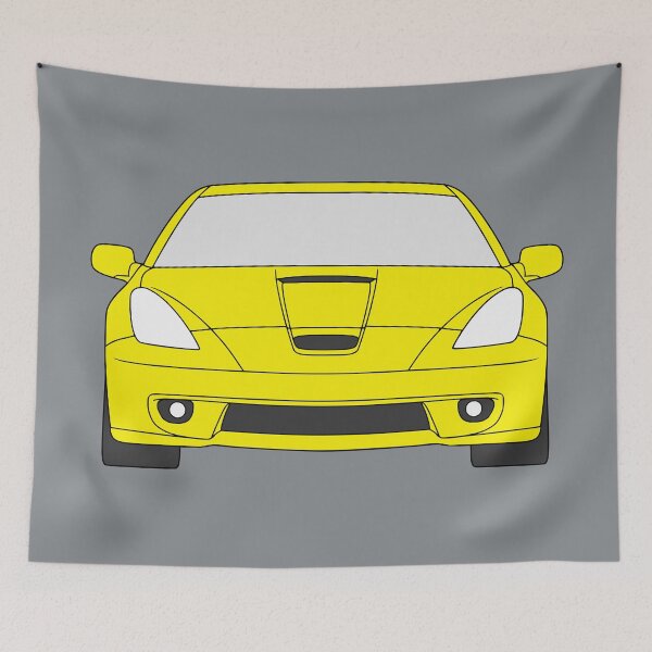 Item preview, Toyota Celica T230 solar yellow color designed and sold by EdimDesign.